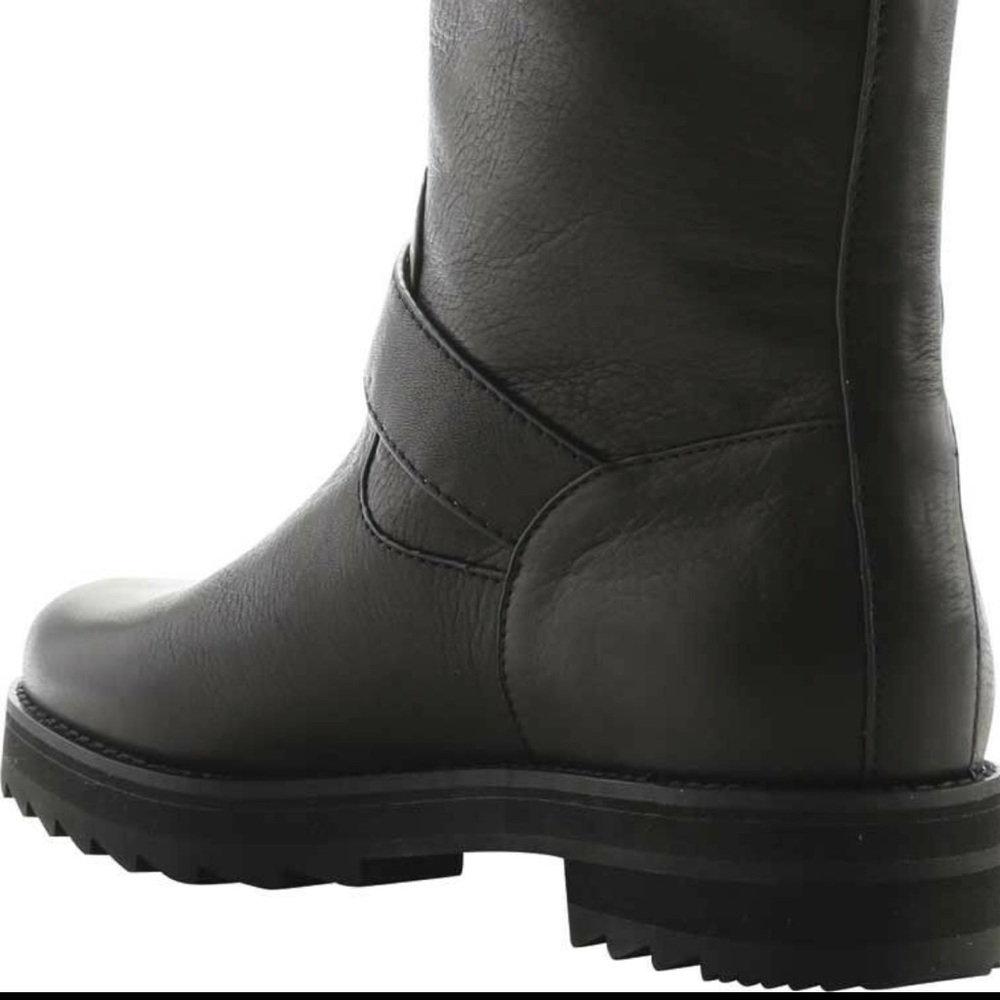 NWT Jil Sander Marburg Calfskin Black Leather Boot - Picture 2 of 5